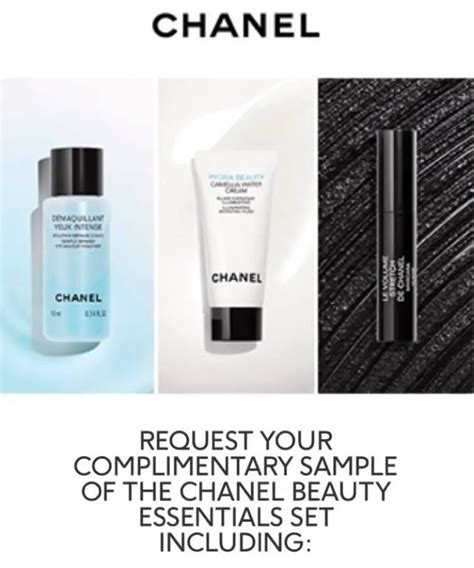 free Chanel makeup samples UK